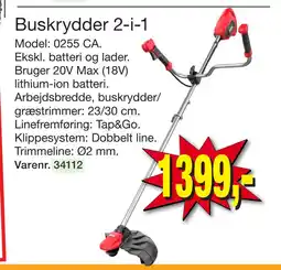 Harald Nyborg Buskrydder 2-i-1 tilbud