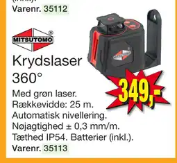 Harald Nyborg Krydslaser 360° tilbud