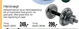 Harald Nyborg Håndvægt tilbud