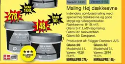 Maling Høj dækkeevne