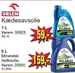 Harald Nyborg ORLEN Kædesavsolie tilbud