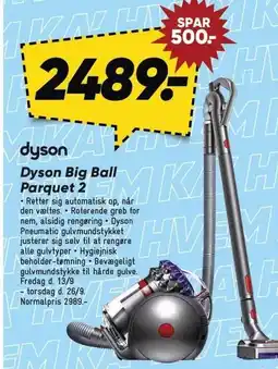Bilka Dyson Big Ball Parquet 2 tilbud