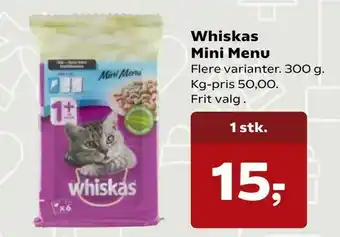 Whiskas Mini Menu