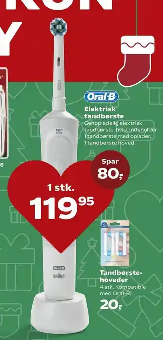 Kvickly Elektrisk tandbørste tilbud