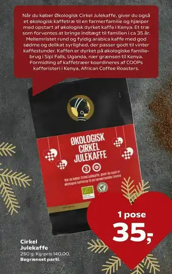 Kvickly Cirkel Julekaffe tilbud