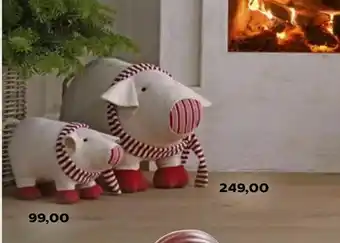 Gris med tørklæde