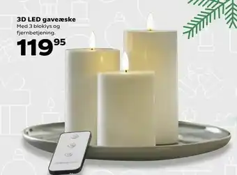 3D LED gaveæske
