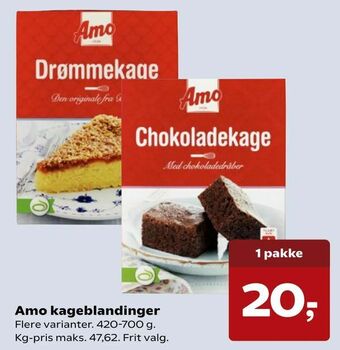 Amo kageblandinger