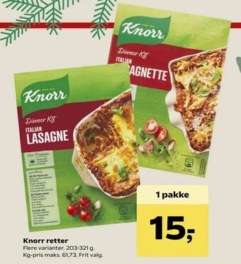 Kvickly Knorr retter tilbud