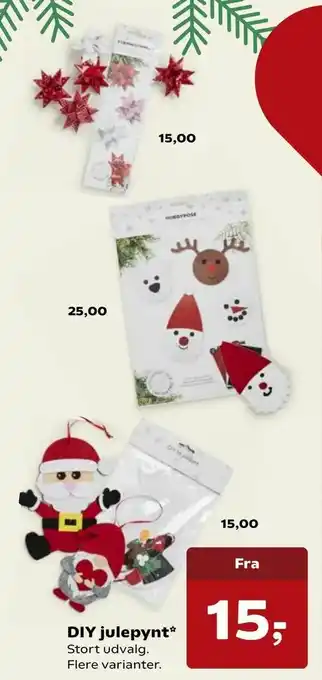 Kvickly DIY julepynt tilbud