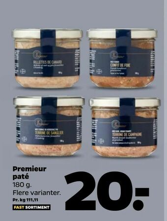 Netto Premieur paté tilbud