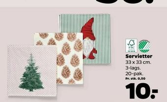 Netto Servietter tilbud