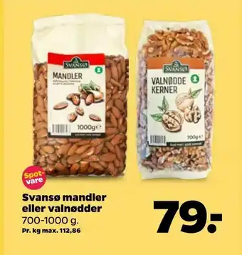Svansø mandler eller valnødder