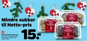 Netto Curré sukkerfri julekager tilbud
