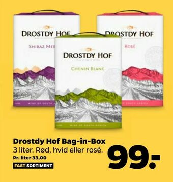 Netto Drostdy Hof Bag-in-Box tilbud