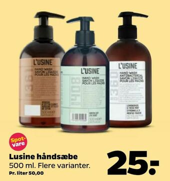 Netto Lusine håndsæbe tilbud