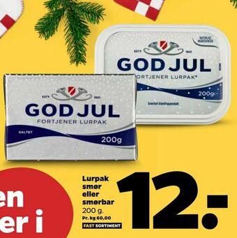 Netto Lurpak smør eller smørbar tilbud