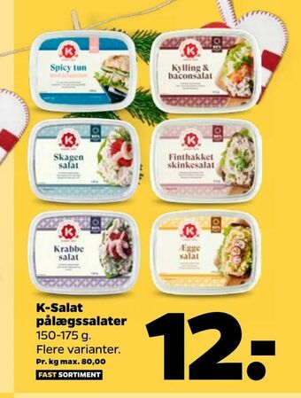 Netto K-Salat pålægssalater tilbud