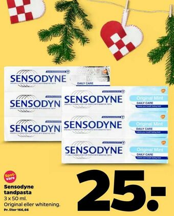 Netto Sensodyne tandpasta tilbud