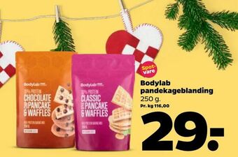 Netto Bodylab pandekageblanding tilbud