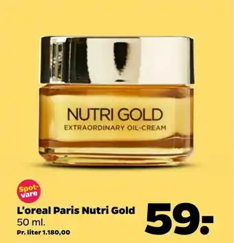 Netto L'oreal Paris Nutri Gold tilbud