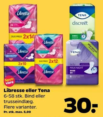 Libresse eller Tena