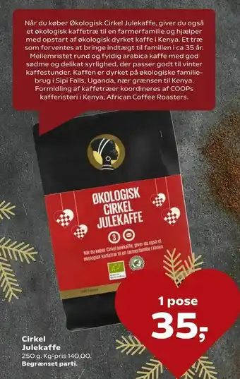 SuperBrugsen Cirkel Julekaffe tilbud