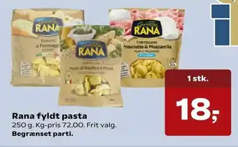 SuperBrugsen Rana fyldt pasta tilbud