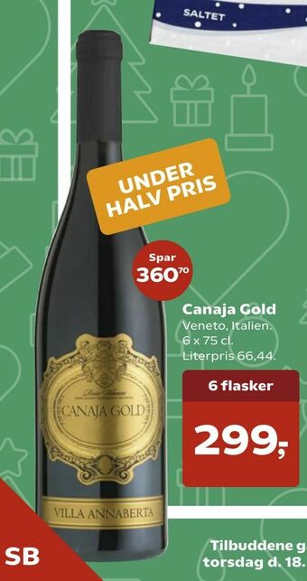SuperBrugsen Canaja Gold tilbud