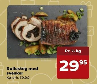 SuperBrugsen Rullesteg med svesker tilbud