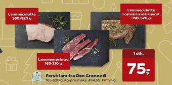 Fersk lam fra Den Grønne Ø