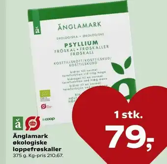 Änglamark økologiske loppefrøskaller