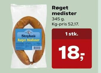 SuperBrugsen Røget medister tilbud