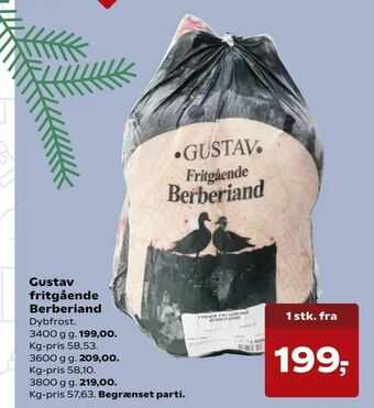 SuperBrugsen Gustav fritgående Berberiand tilbud