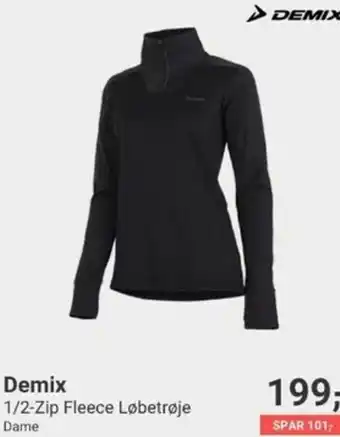 Demix 1/2-Zip Fleece Løbetrøje