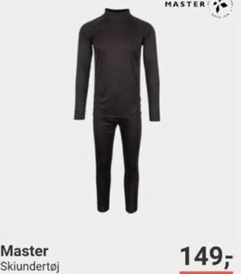 Sportmaster Master Skiundertøj tilbud