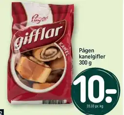 REMA 1000 Pågen kanelgifler tilbud