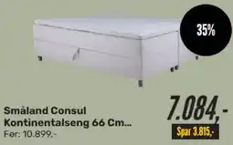 My Home Småland Consul Kontinentalseng tilbud