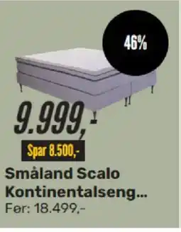 My Home Småland Scalo Kontinentalseng tilbud