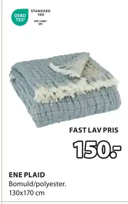 JYSK ENE PLAID tilbud