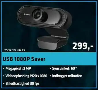 LabTech Data USB 1080P Saver tilbud