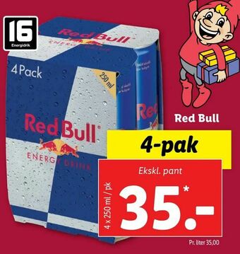 Let-Køb Red Bull tilbud