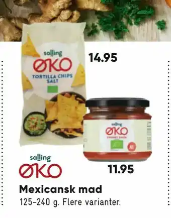 Bilka Mexicansk mad tilbud
