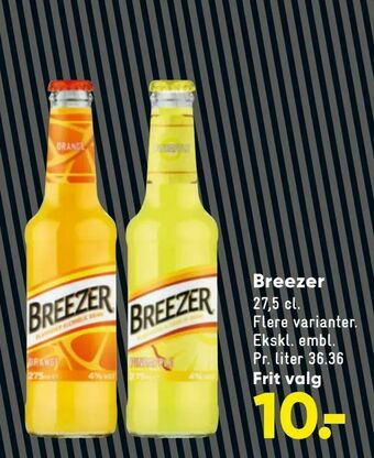 Bilka Breezer tilbud