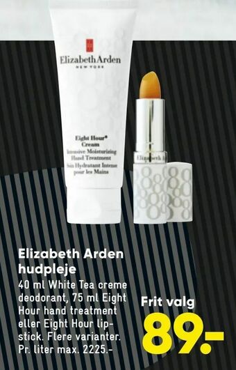 Bilka Elizabeth Arden hudpleje tilbud