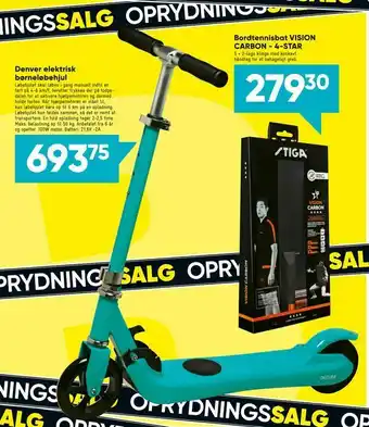 Bilka Denver elektrisk børneløbehjul tilbud