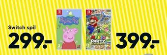 Bilka Switch spil tilbud