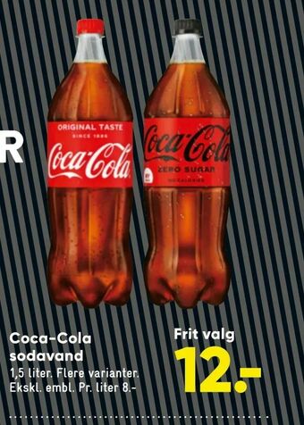 Bilka Coca-Cola sodavand tilbud