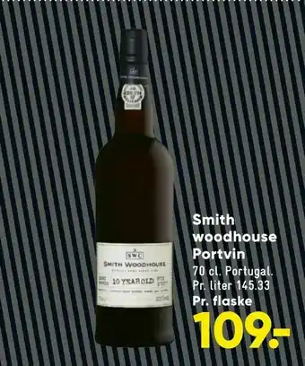 Bilka Smith woodhouse Portvin tilbud