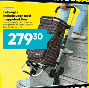 Bilka Letvægts indkøbsvogn med trappefunktion tilbud